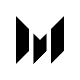 M logo