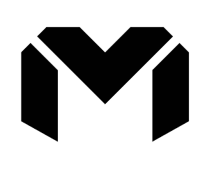 M logo
