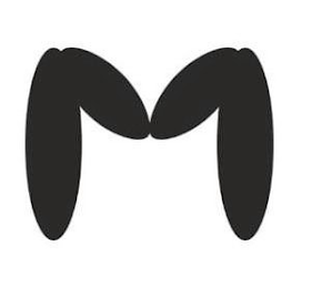 M logo