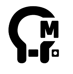 M logo