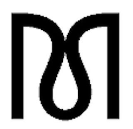 M logo