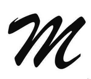 M logo