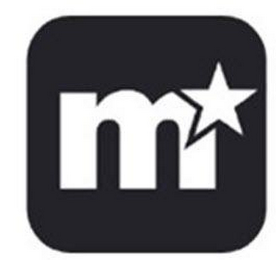 M logo