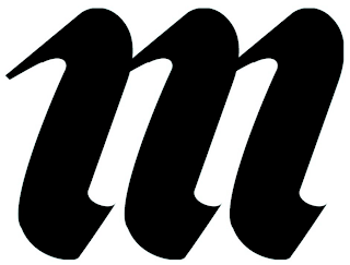 M logo