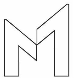 M logo