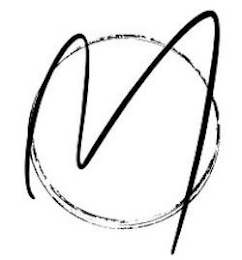 M logo