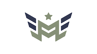 M logo