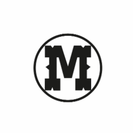 M logo