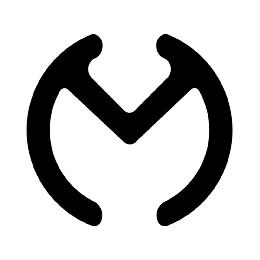 M logo