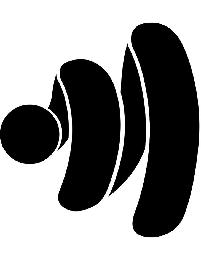M logo