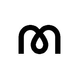 M logo