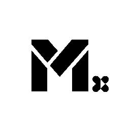 M logo