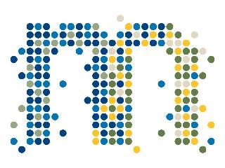 M logo