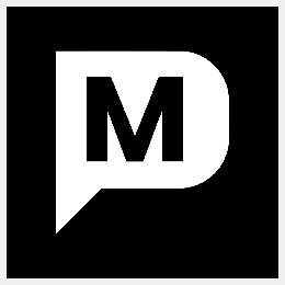 M logo