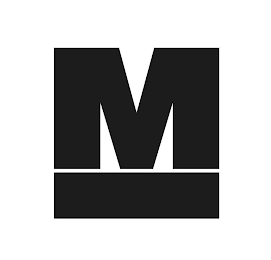 M logo