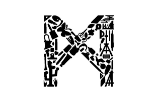 M logo