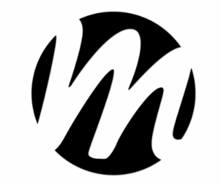 M logo