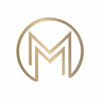 M logo
