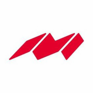 M logo
