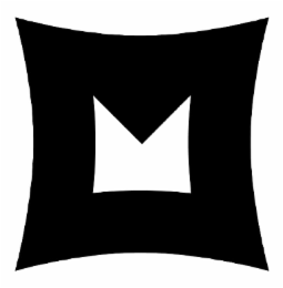 M logo