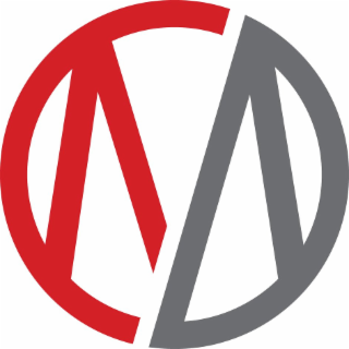 M logo