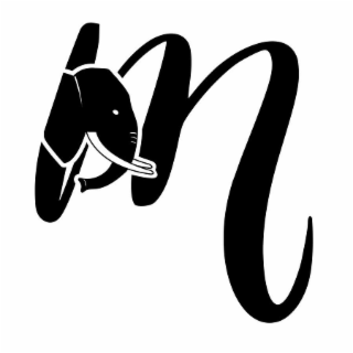 M logo