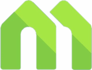 M logo