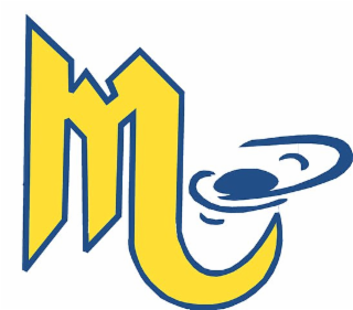 M logo