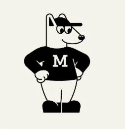 M logo