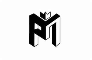 M logo