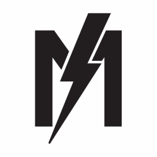 M logo