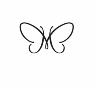 M logo