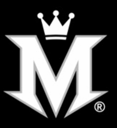 M logo
