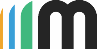 M logo