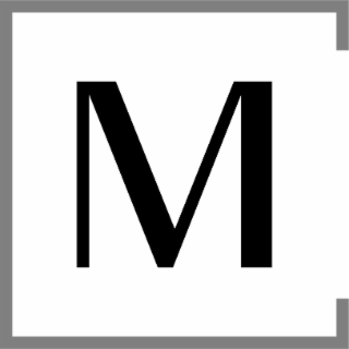 M logo