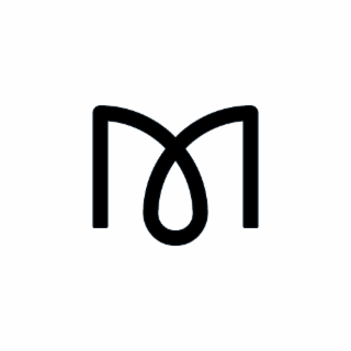 M logo