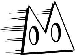 M logo