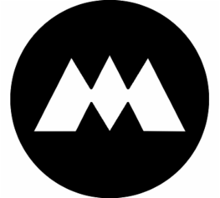 M logo
