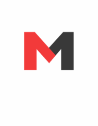 M logo