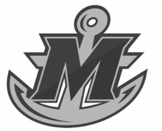 M logo