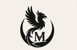 M logo
