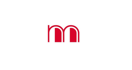 M logo