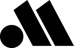 M logo