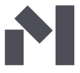 M logo