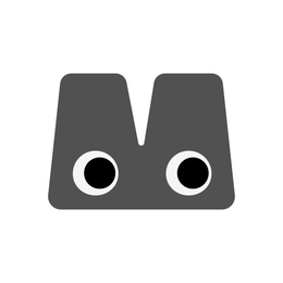 M logo