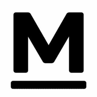M logo