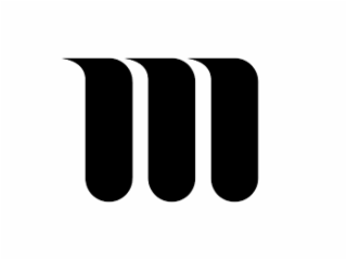 M logo