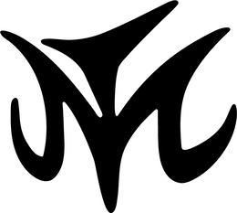 M logo