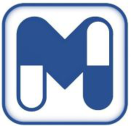 M logo