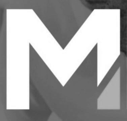 M logo